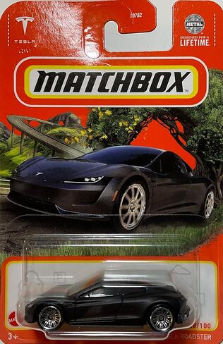 Matchbox Tesla Roadster, Black Toy in Kuwait