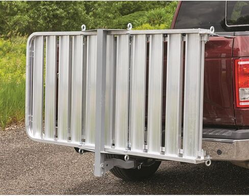 Guide Gear Vehicle Hitch Cargo Carrier, Pickup Truck Ramps Aluminum, Folding, 3-Position, Extra Large in Saudi Arabia