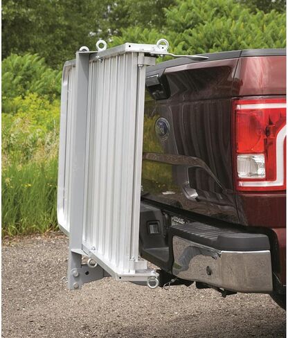 Guide Gear Vehicle Hitch Cargo Carrier, Pickup Truck Ramps Aluminum, Folding, 3-Position, Extra Large in Saudi Arabia