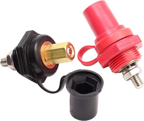 Fastronix Premium 350 Amp Remote Battery Charging or Jumping Posts (Red and Black) in Kuwait