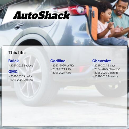 AutoShack Front Premium Ceramic Brake Pad Set for Chevrolet & GMC, Traverse 2021-2025 Acadia 2021-2025 Blazer 2021-2024 Colorado 2021-2022, 4WD FWD AWD RWD L4 2.0L 2.5L 2.8L V6 3.6L in Kuwait