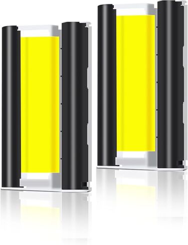 Selphy CP1300 CP1500 Ink Cassette Compatible with Canon Selphy KP-108IN Color Ink Cartridges for CP1200 CP1000 CP910 CP900 CP760 CP740 Wireless Compact Photo Printer (2-Pack, Paper Not Included) in Saudi Arabia