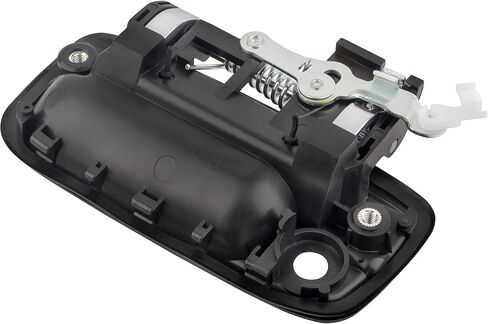 BOXI 769MX الجانب الأمامي الأيمن للراكب RH مقبض الباب الخارجي يناسب Toyota Tacoma 1995-2004 إطار أسود مزخرف مع رافعة من الكروم مع ثقب المفتاح (يستبدل 6921035030 TO1311123) in Kuwait