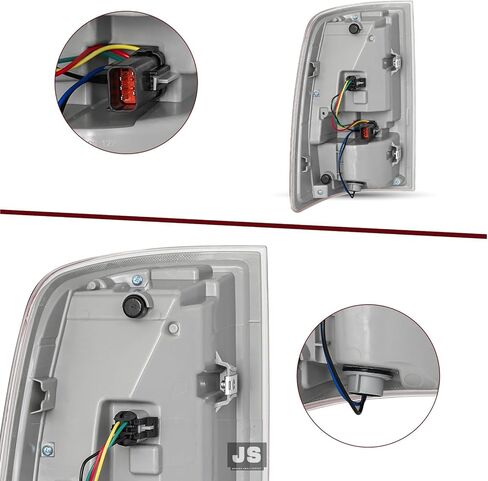 JSBOYAT LED Tail Lights Assembly Compatible With 2013-2018 Dodge Ram 1500/2014-2018 Dodge Ram 2500 3500,68093080AC CH2800202 Right Passenger Side in Saudi Arabia
