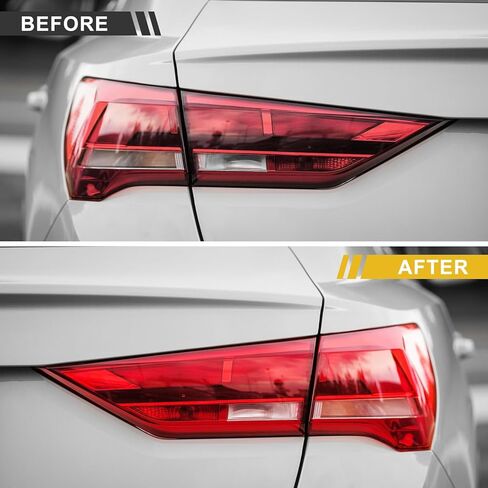 PATIKIL 12"x48" Car Light Tint Film, Vehicle Headlight Brake Fog Light Self Adhesive Tint Film Sticker Sheet Roll for Car Truck RV SUV, Pink in Kuwait