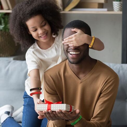 200 قطعة من Highergo 200 قطعة من أساور السيليكون الخاصة بيوم Juneteenth السعيد، أساور سيليكون من Juneteenth لعام 1865، أساور الاستقلال الأمريكية السوداء، أساور معصم من السيليكون ليوم الحرية الأسود، هدايا Juneteenth للمراهقين والبالغين in Kuwait
