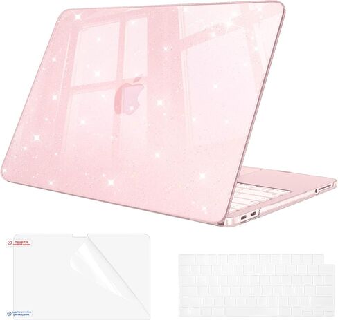 Fintie متوافق مع حافظة MacBook Neo 13 بوصة 2026 موديل A3404 مع شريحة A18 Pro، غطاء صلب واقٍ رفيع للغاية مقاوم للخدش مع غطاء لوحة المفاتيح وواقي الشاشة (شفاف لامع) in Kuwait