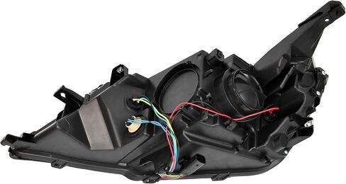 Right Headlight Fit for 2014-2020 Chevy Impala LS/LT,Projector Halogen Headlamp OE Style Replacement Right Passenger Side Black Housing GM2503417(NOT for HID/Xenon Headlights Model) in Kuwait