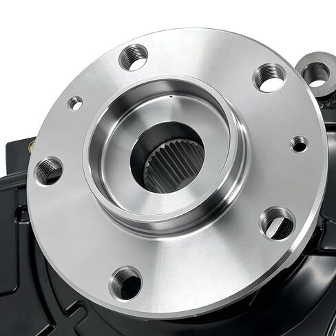 Front Left Steering Knuckle & Wheel Hub Bearing Assembly Compatible with Ram ProMaster 1500 2500 3500 2014-2020, Driver Side Suspension Knuckle Assembly, Replaces 68157801AA LK137 in Kuwait