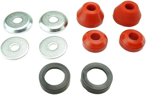 BST BSSP For 1980–1996 Ford Bronco F100 F150 F250 F350 2WD Front Radius Arm Bracket and Bushings Kit Set Pair, Left Driver & Right Passenger Side, Replace # 523-018,523-020 in Kuwait