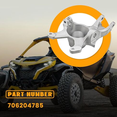 706204785 مغزل مفصل التوجيه الجانبي الأيسر للسائق مناسب لـ Can-Am Maverick X3 R RR 2019-2024 in Kuwait