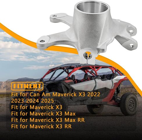 706204785 مغزل مفصل التوجيه الجانبي الأيسر للسائق مناسب لـ Can-Am Maverick X3 R RR 2019-2024 in Kuwait