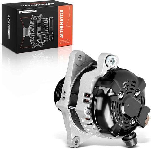 A-Premium Alternator Compatible with F-250 Super Duty F-350 Super Duty F-450 Super Duty F-550 Super Duty, 2011-2022, 6.7L 6.8L, 12V 150A/157A 8-Groove Pulley Clockwise in Kuwait