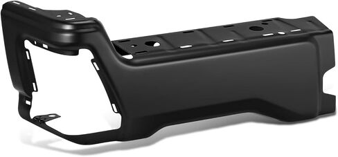 PM PERFORMOTOR Rear Bumper End Cap Replacement Compatible with 2023-2025 Ford F250 F350 F450 Super Duty, Steel, w/o Parking Sensor Holes, Driver Left Side, Paint to Match Black in Kuwait