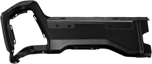 PM PERFORMOTOR Rear Bumper End Cap Replacement Compatible with 2023-2025 Ford F250 F350 F450 Super Duty, Steel, w/o Parking Sensor Holes, Driver Left Side, Paint to Match Black in Kuwait