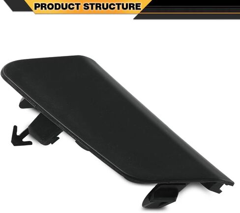 CNNELL Front Bumper Tow Eye Hook Cover Cap Compatible with Toyota Corolla LE XLE 2020 2021 5212812920 in Kuwait
