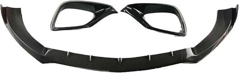 Carbon Fiber Front Bumper Chin Lip Splitter Compatible For Benz W213 E63 E63S AMG 2016-UP(One set) in Saudi Arabia