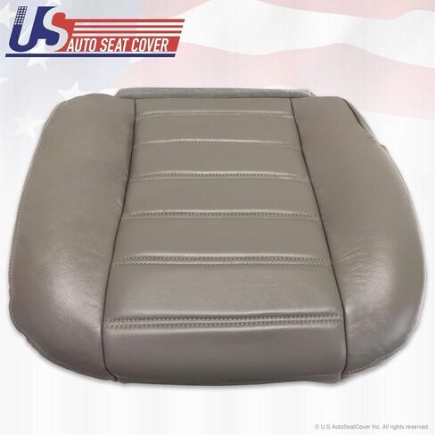 2003 to 2007 for Hummer H2 Passenger Bottom Genuine Leather Seat Cover Wheat Gray in Saudi Arabia