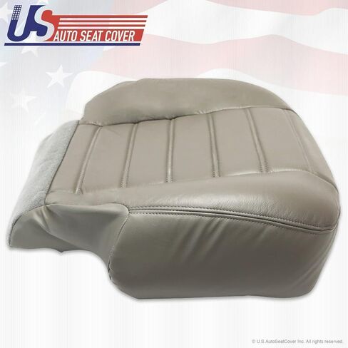 2003 to 2007 for Hummer H2 Passenger Bottom Genuine Leather Seat Cover Wheat Gray in Saudi Arabia