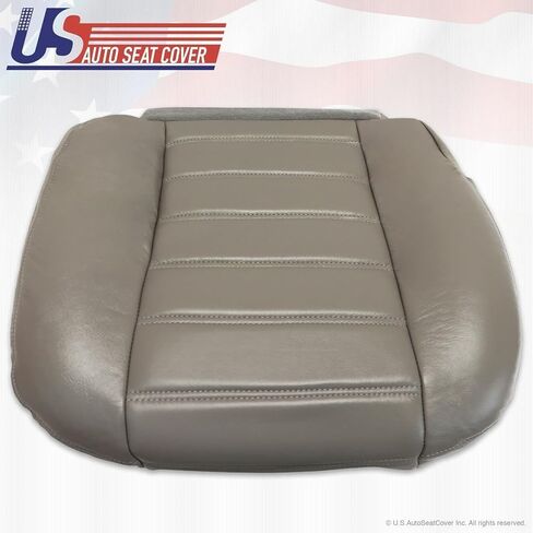 2003 to 2007 for Hummer H2 Passenger Bottom Genuine Leather Seat Cover Wheat Gray in Saudi Arabia