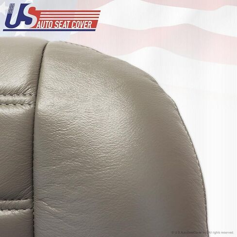 2003 to 2007 for Hummer H2 Passenger Bottom Genuine Leather Seat Cover Wheat Gray in Saudi Arabia
