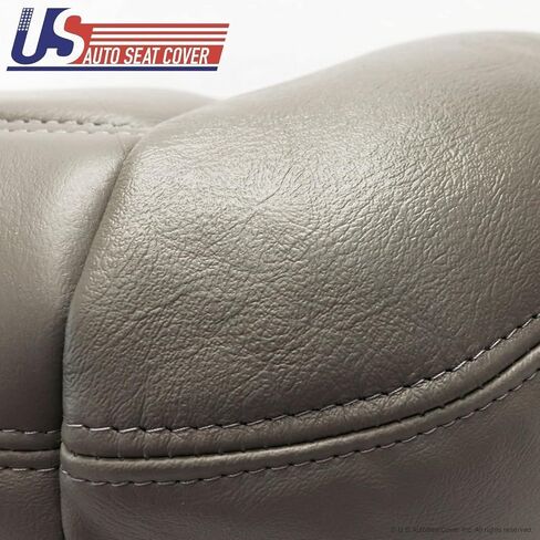 2003 to 2007 for Hummer H2 Passenger Bottom Genuine Leather Seat Cover Wheat Gray in Saudi Arabia