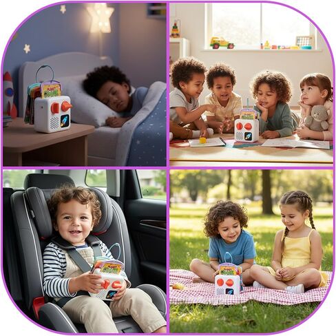 10Pcs Yoto Card Holder with Rings, Card Storage Case for Kids, Compatible with Yoto Mini Cards & Yoto Player Cards, Yoto Accessories in Kuwait