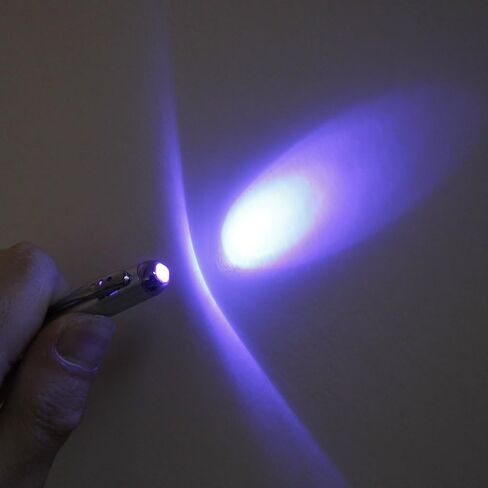 Silver Secret Invisible Ink Ballpoint Pen, Light Ballpoint Pen With Invisible Ink Secret for Rollerball Pens Office and School Supplies in Saudi Arabia