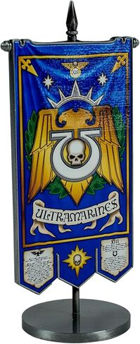 Warhammer 40,000: Ultramarines Metal Chapter Banner in Kuwait