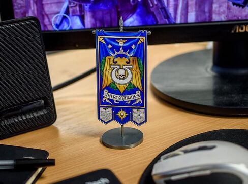 Warhammer 40,000: Ultramarines Metal Chapter Banner in Kuwait