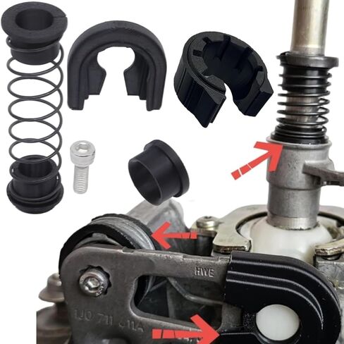 Upgrade Gearbox Repair Kit -Gear Linkage Bushings &Selector Lever 1J0711266P,1J0711266E,1K0711699,1J0711550,Fits for Audi TT A3 S3 &VW Golf New Beetle Jetta,Fix Loose Shifting in Saudi Arabia