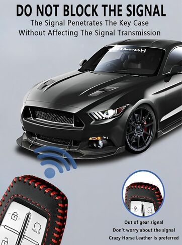 غطاء حماية لمفتاح السيارة من الجلد لمفتاح Genesis، حامل مفتاح ذكي متوافق مع G70 G80 G90 GV70 GV80 GV90 (أسود) in Kuwait