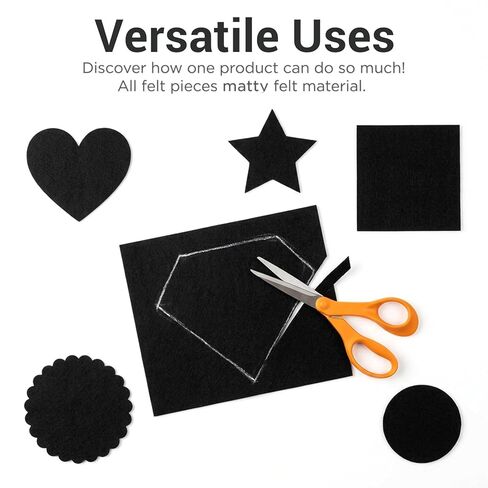Sibba Self Adhesive Felt Fabric 15.7 x 157 Inch Soft Black Velvet Drawer Liner Roll Peel and Stick Felt DIY Velvet Fabric Felts Sheet with Adhesive Backing, Arts Crafts Tape for Drawer Jewelry Box in Kuwait