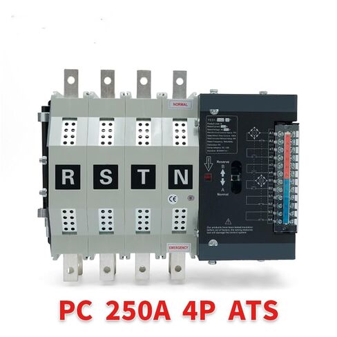 1pcs YES1-250N-4P PC Grade Double Power Transfer Switch for Generator 250A in Saudi Arabia