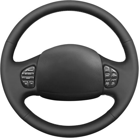 MEWANT DIY Stitching Steering Wheel Cover Wrap for Ford Excursion 2002-2005 F-250 F-350 F-450 F-550 2003-2007 Steering Wheel Accessories for Ford F-250 F-350 in Kuwait