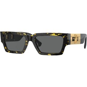 Versace VE4459 Rectangle Sunglasses for Men for Women + BUNDLE With Designer iWear Complimentary Eyewear Kit