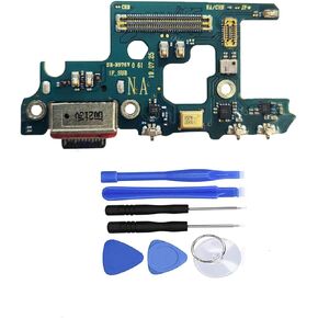USB Charging Port Flex Cable Dock Connector Charger Dock Board Replacement for Samsung Galaxy Note 10 Plus N976U N976V N976N N976B+Toolkit (Only for US Version, Not fit EU Version)
