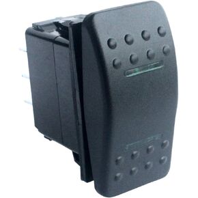 7 دبوس لحظة تشغيل/إيقاف/لحظة على DPDT الروك التبديل ل NARVA ARB Carling نمط استبدال الأخضر Led in Kuwait