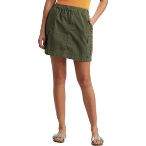 UNIONBAY Women's Stretch Ripstop Cargo Mini Skirt