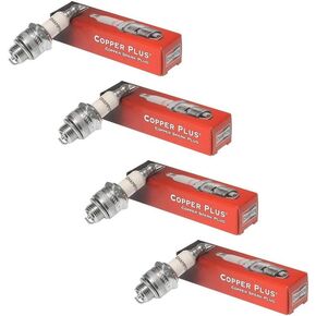 Champion 4 Pack Genuine RDJ7J Spark Plug Copper Plus 860