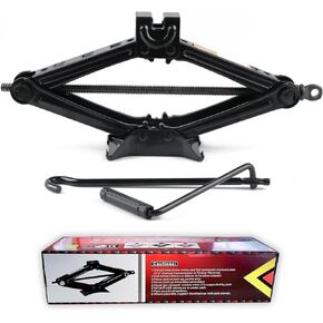 Scissor Car Jack | Scissor Jack for Car - 1.5Tons，Car Jack Portable and Suitable for Car, SUV, RV,Just for Emergency Use (1.5T)