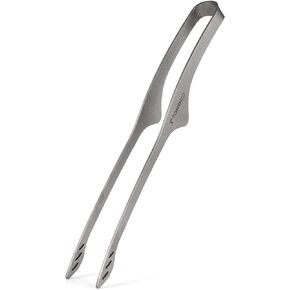 Titanium Tongs 9.2 Inch Lightweight BBQ Grill Tongs Clip Outdoor Camping Backpacking Hiking Cookware