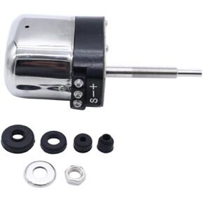 Universal Stainless Windshield Wiper Motor Compatible with Ford Chevy Mopar Jeep