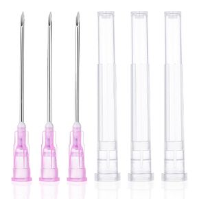 30G 5/16 Inch Dispensing Needle Accessorie, Individually Wrapped Pack of 100
