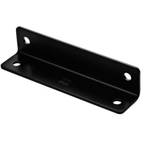 National Hardware N351-486 1212BC Corner Brace in Black finish,1.6x7x1/8