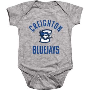 Creighton University Official Bluejays Logo Unisex Infant Snap Suit for Baby