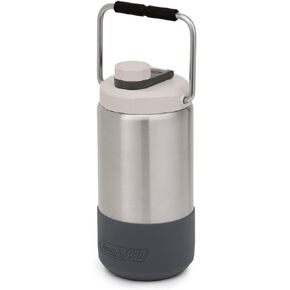 Coleman Pro Heavy-Duty Insulated Gallon Water Jug, Leakproof Portable Jug for Rugged Outdoor Use & Jobsites, Durable Steel Water Jug with Anchor Point for Ultimate Portability