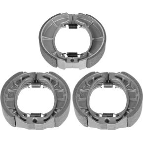 Youxmoto Front Rear Brake Shoes Fit for Honda Fourtrax Sportrax 90 TRX90 1993-2020/ for Fourtrax 125 TRX125 1985-1988, Aluminum Brake Drum Shoes Pads