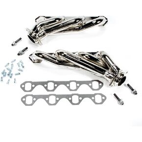 BBK Performance 1515 1-5/8" Shorty Tuned Length Performance Exhaust Headers for Ford Mustang 5.0L - Chrome Finish