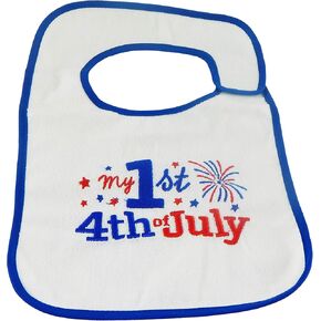 Baby's First July 4th Bib - 1pk in Kuwait